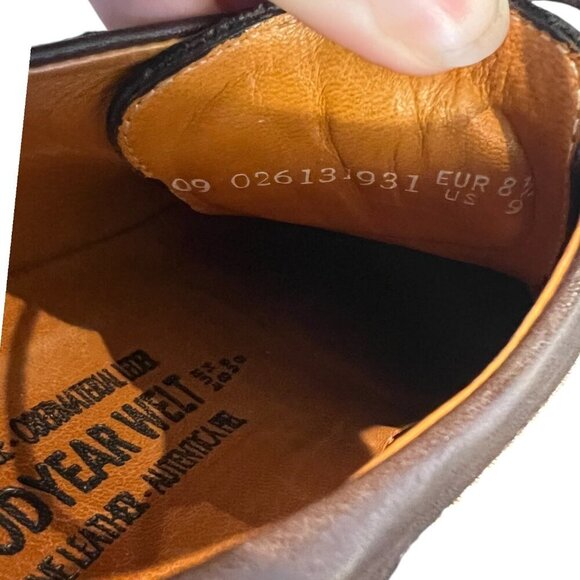 Mephisto Air Relax Goodyear Welt Brown Leather Shoes Mens size 9 main image 5
